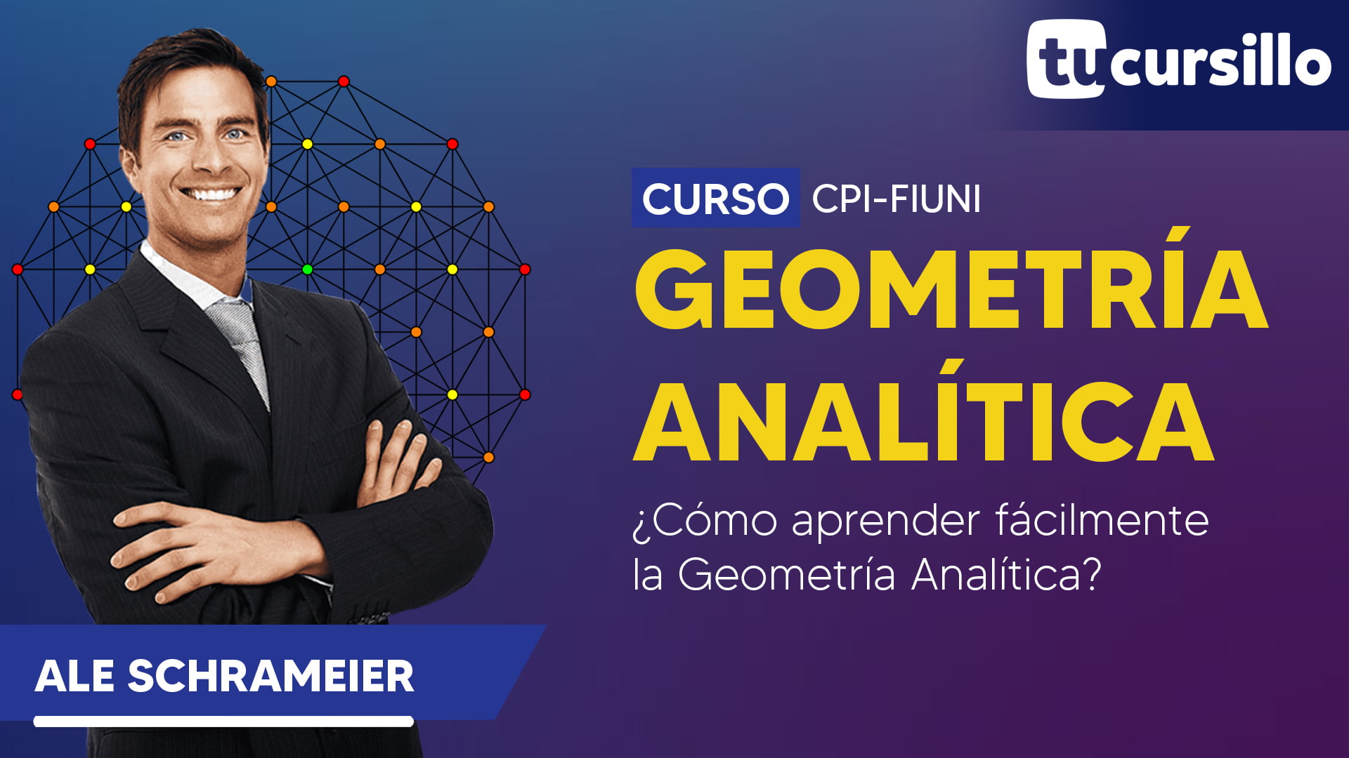 BANNER CURSOS GEOMETRÍA ANALÍTICA CPI FIUNI